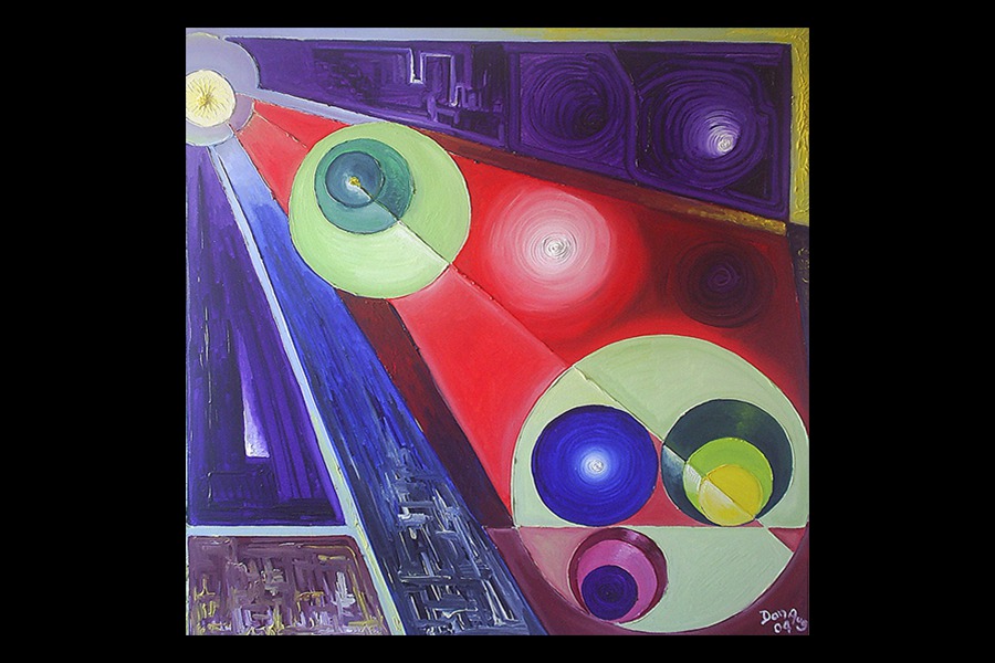 Code011-Spherical-Symphony-Oil-canvas-32'-x32'.jpg--SOLD-