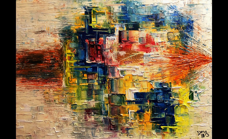 Code 008-Warp-Drive-Oil-canvas-24'-x-36'