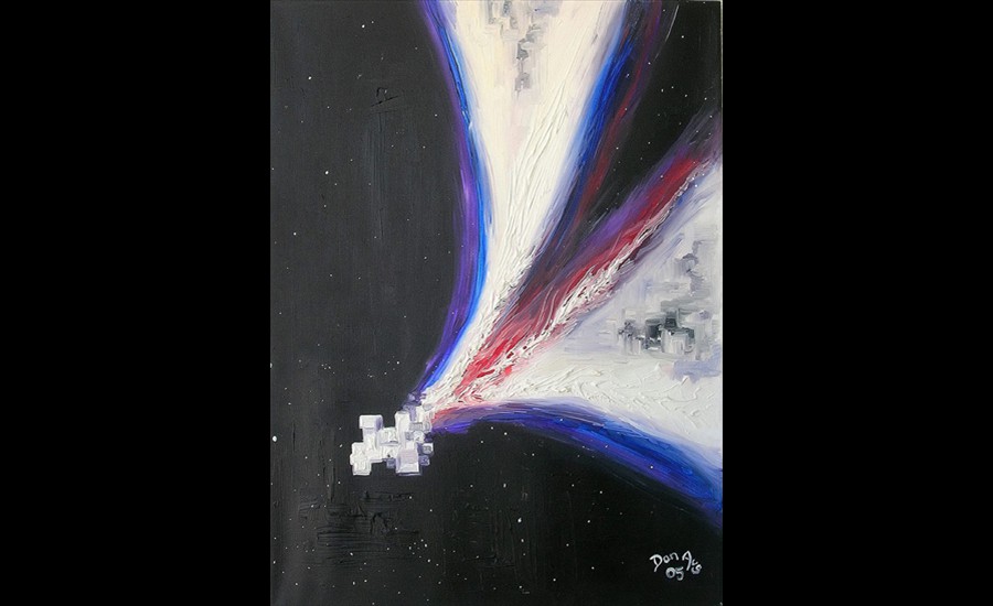 Code 011-Digitalization-of-a-Comet---SOLD--